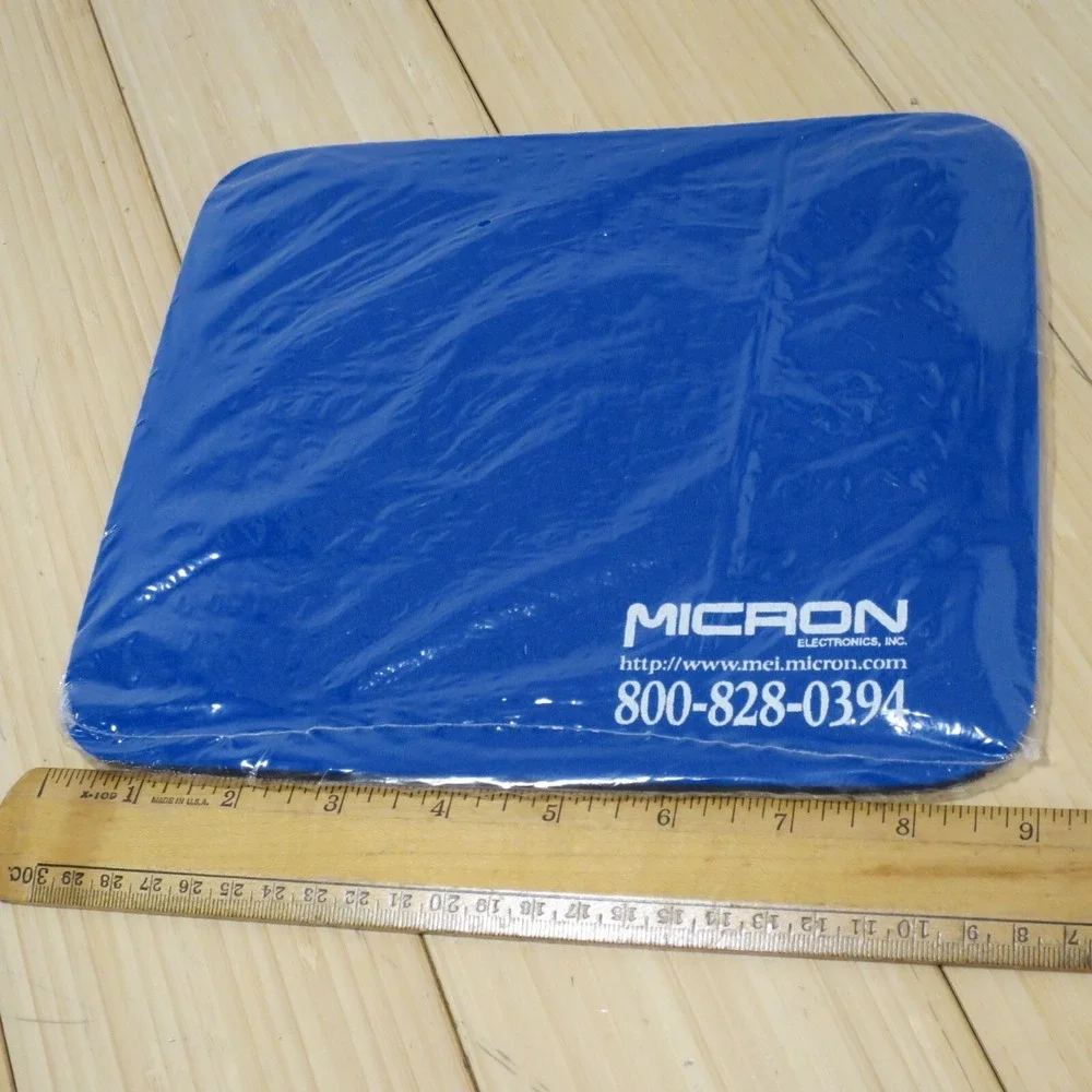 Vintage‎ Retro Micron Computers Blue Mouse Pad 9 in. x 7.5 in. (2 of 2)